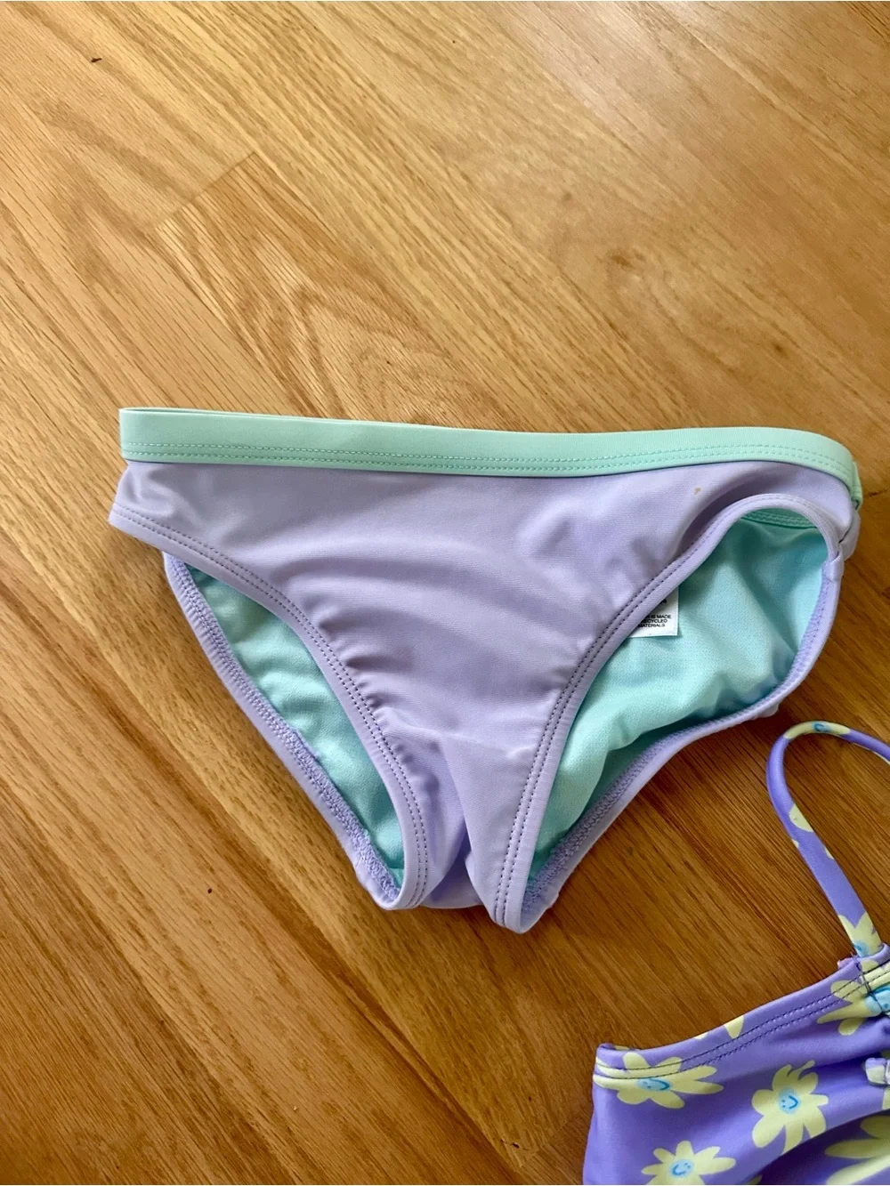Girls bundle Two-Piece bikini Swimsuit lot-  Sz 4/5 cat and Jack art class